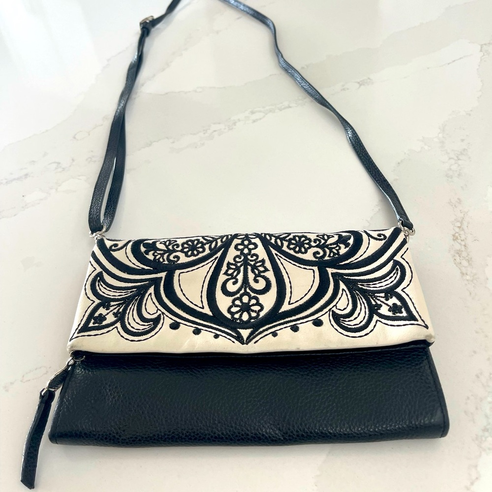 Brighton crossbody organizer wallet